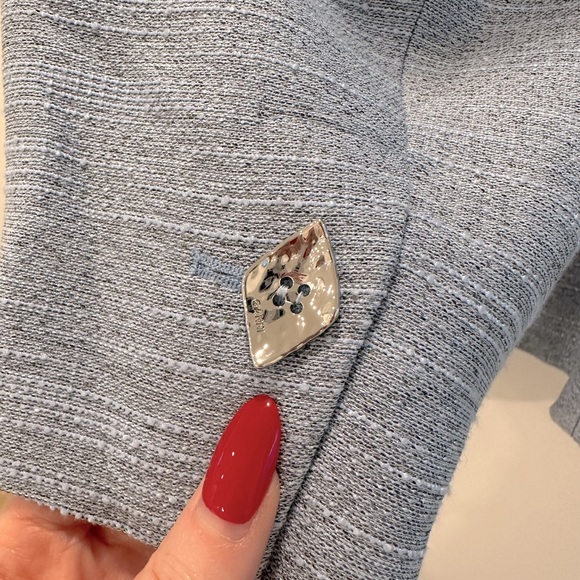 GANNI Light Blue Blazer - Picture 6 of 7